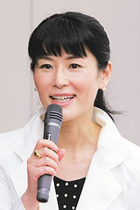 NPO法人「愛媛がんサポート おれんじの会」理事長 松本 陽子さん NPO法人「愛媛がんサポート おれんじの会」理事長 松本 陽子さん